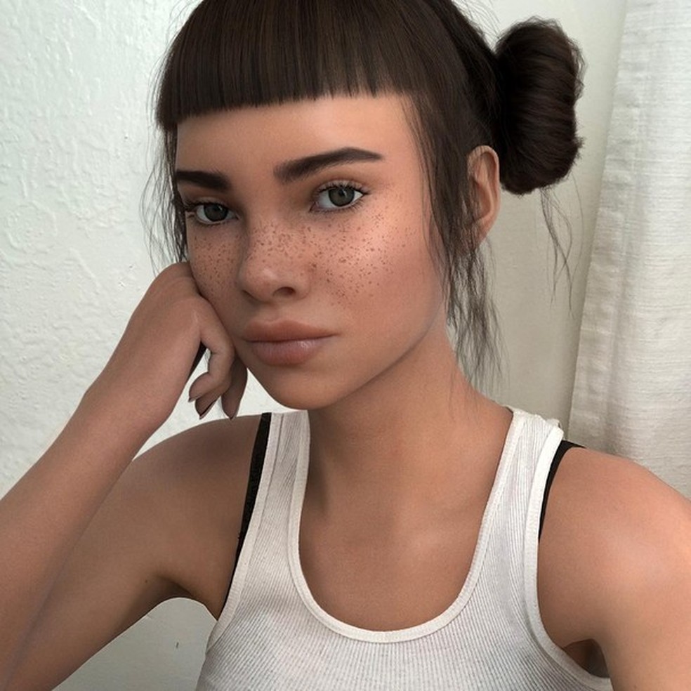 Lil Miquela (Foto: Instagram/Reprodução) — Foto: Glamour