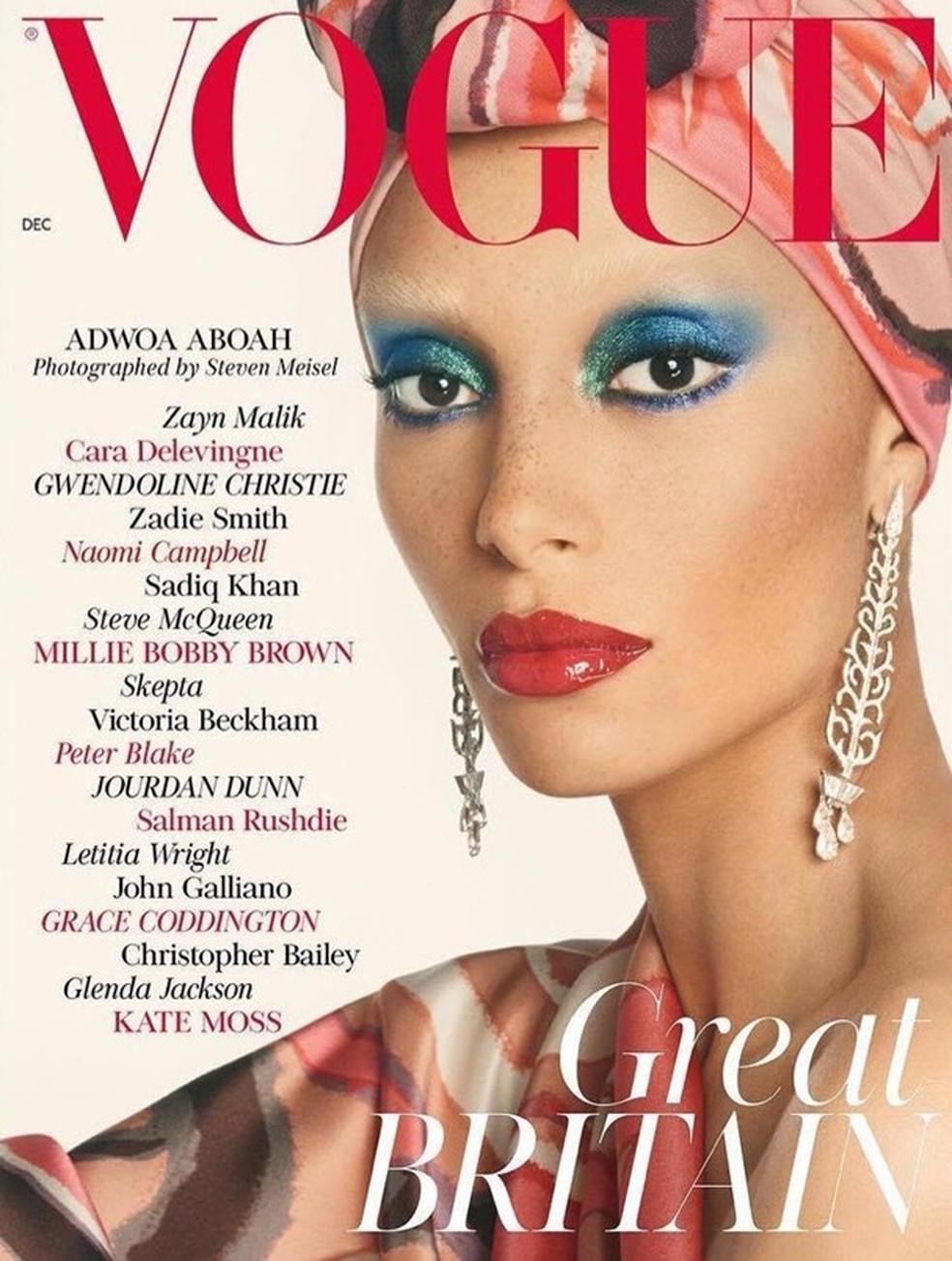 Vogue Britânica (Foto: Reprodução/Steven Meisel) — Foto: Glamour