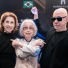 Fernanda Torres, Fernanda Montenegro e Cláudio Torres - Reprodução/Instagram/@pedrobozan