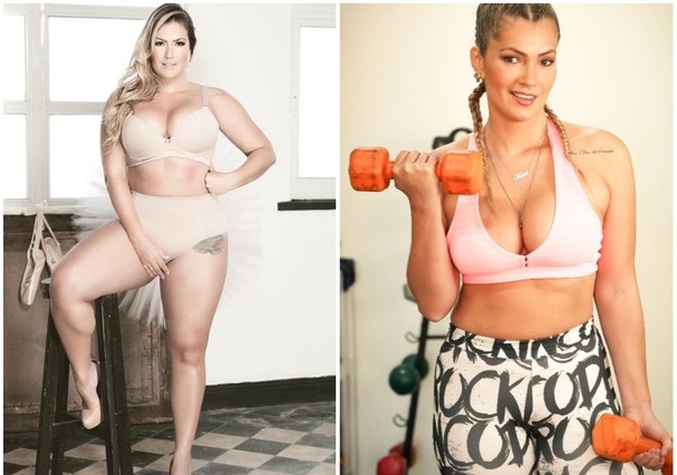 Fani Pacheco antes e depois (Foto: Instagram/Reprodução e Gustavo Azeredo/Divulgação) — Foto: Glamour
