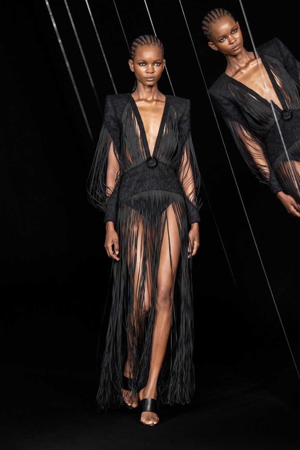 Azzaro Alta-Costura 2021 (Foto: Getty Images) — Foto: Glamour