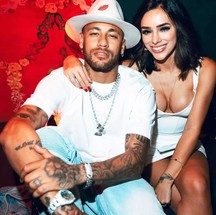 Neymar e Bruna Biancardi — Foto: Reprodução/Instagram