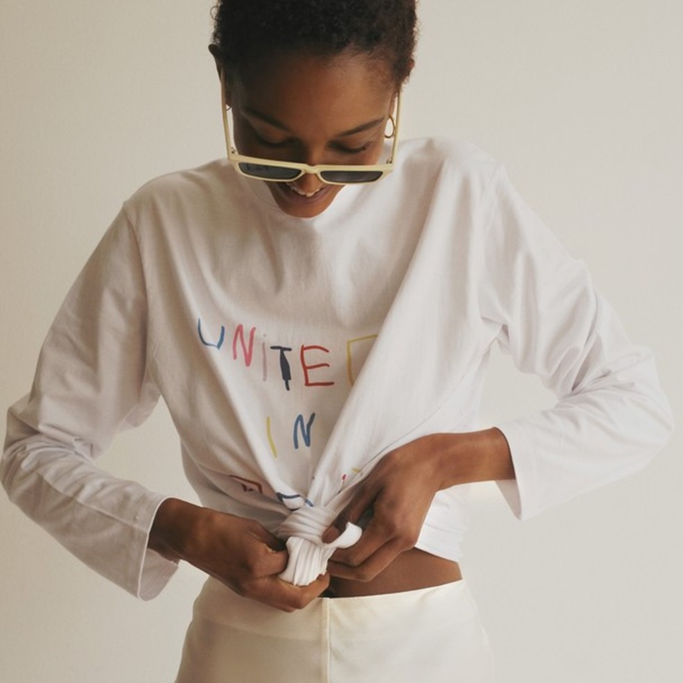 Malaikaraiss, na Copenhague Fashion Week (Foto: Imaxtree) — Foto: Glamour