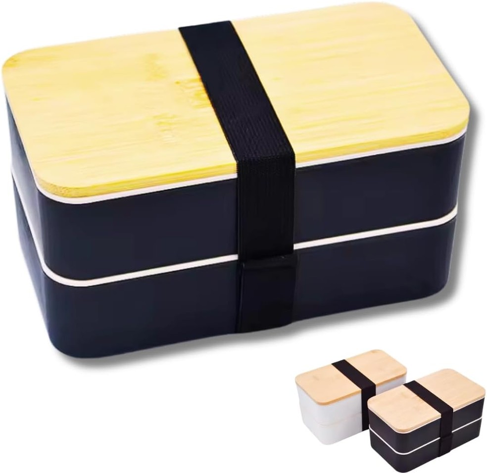 Marmita Bento com dois compartimentos — Foto: Divulgação
