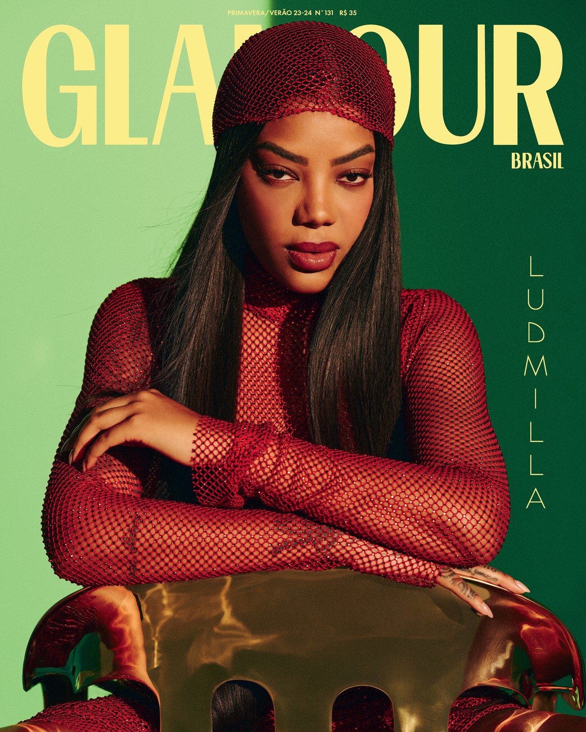 Ludmilla é capa da Glamour de setembro | Capas
