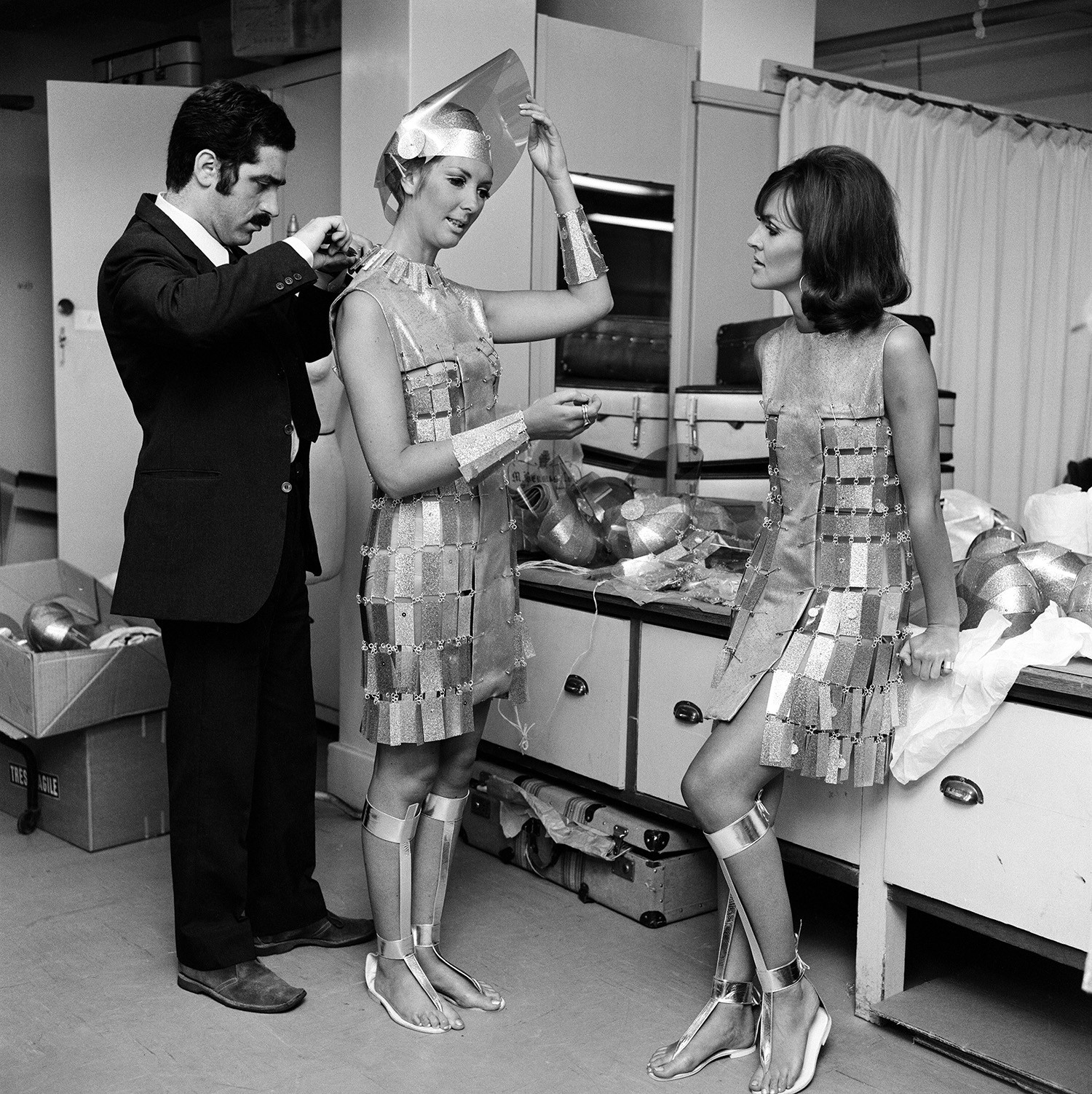 Paco Rabanne, em 1966 — Foto: Getty Images