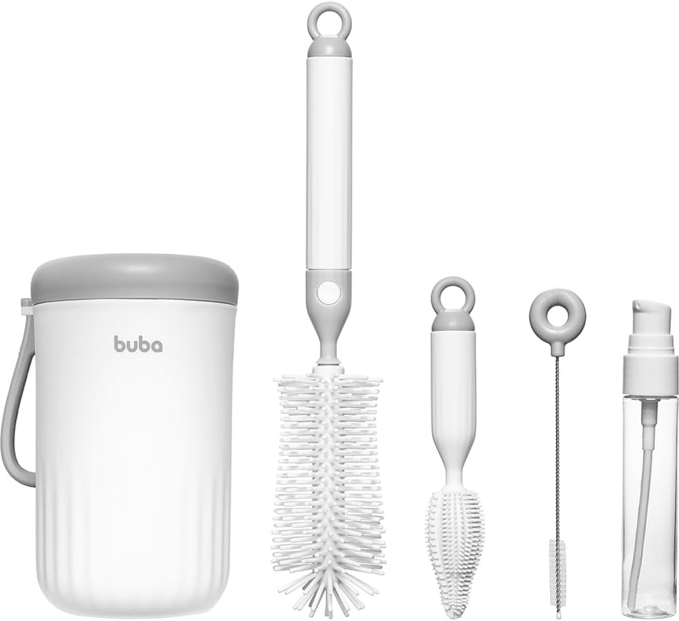 Kit para limpeza de mamadeira — Foto: Divulgação