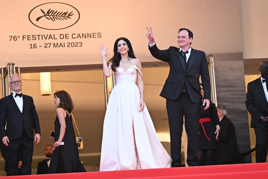 Quentin Tarantino no Festival de Cannes 2023 — Foto: Getty Images