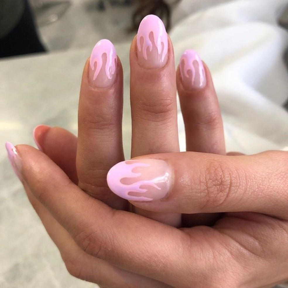 Unhas de VSCO Girl (Foto: Reprodução/ Instagram) — Foto: Glamour