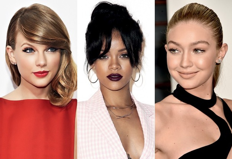Taylor Swift, Rihanna e Gigi Hadid são algumas das celebs que já estão apostando nos cremosos (Foto: Getty Images) — Foto: Glamour