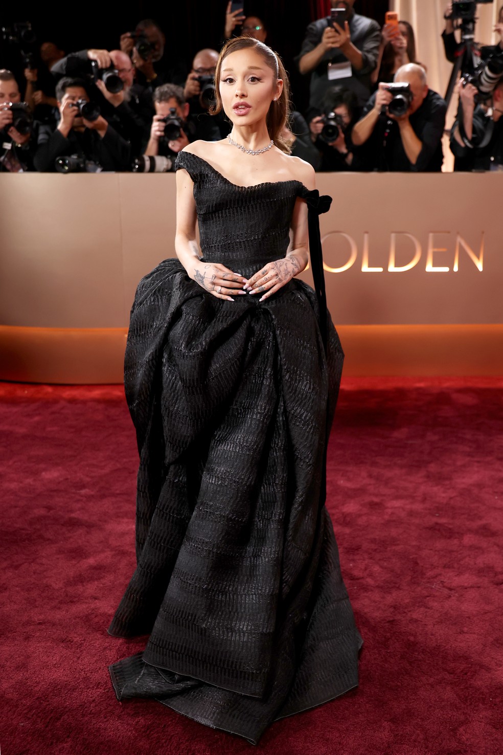 10 looks all black deslumbrantes do tapete vermelho do Globo de Ouro — Foto: Getty Images