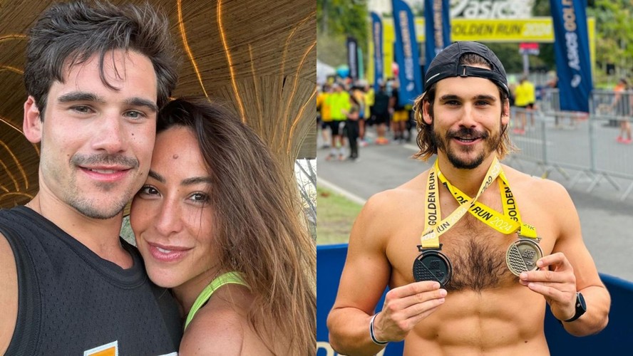 Nicolas Prattes e Sabrina Sato
