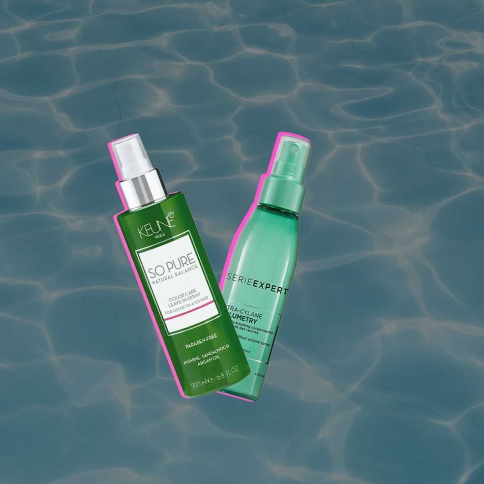 Leave-in para proteger os cabelos no verão — Foto: Glamour Brasil