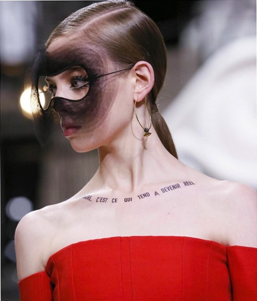 Dior alta costura verão 2018 (Foto: Reprodução) — Foto: Glamour