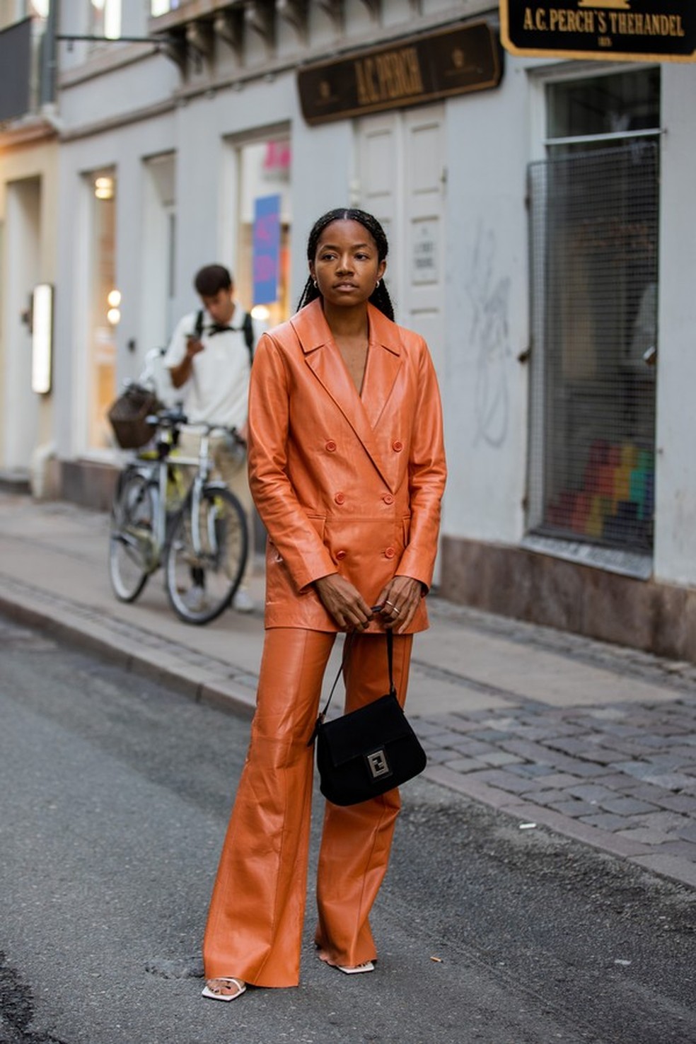 Street style da Copenhagen Fashion Week (Foto: Getty Images) — Foto: Glamour