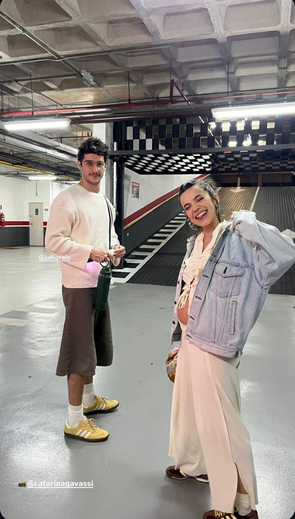 Manu Gavassi e Jullio Reis — Foto: Reprodução/Instagram