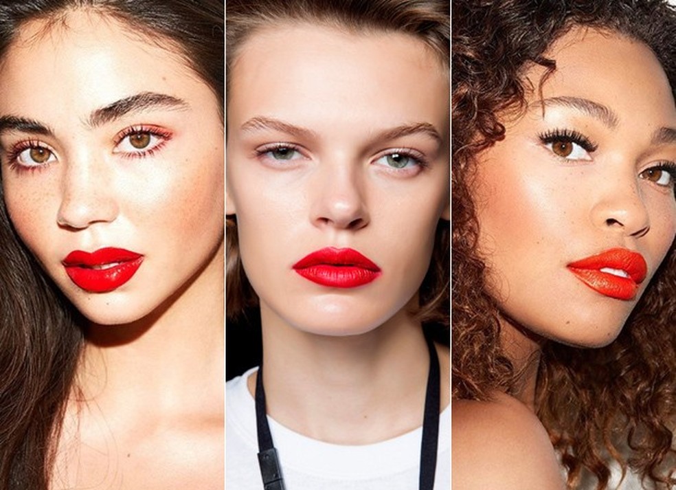 O vermelho da vez é quase, quase laranja (Foto: Reprodução / Instagram / Pinterest) — Foto: Glamour
