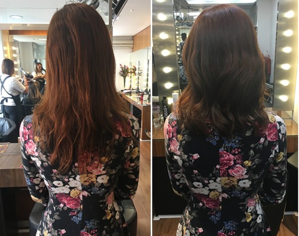Antes e depois de Maiara Camargo (Foto: Glamour) — Foto: Glamour