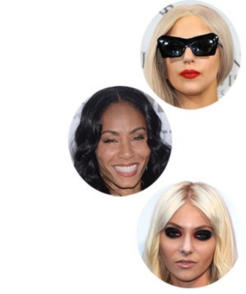 Gaga, Taylor e Jada entendem bem do assunto (Foto: Getty Images) — Foto: Glamour