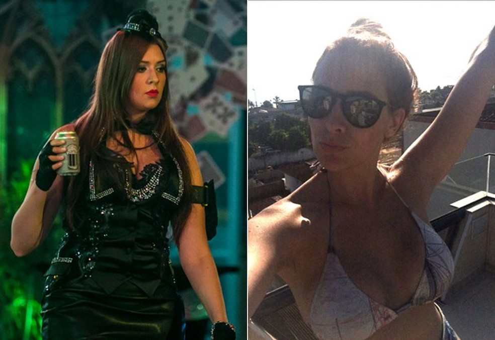 Tamires Peloso: Antes e depois de perder 14kg (Foto: Arquivo Pessoal) — Foto: Glamour