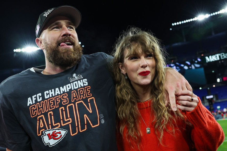Travis Kelce faz os fãs de Taylor Swift entrarem em colapso com ...
