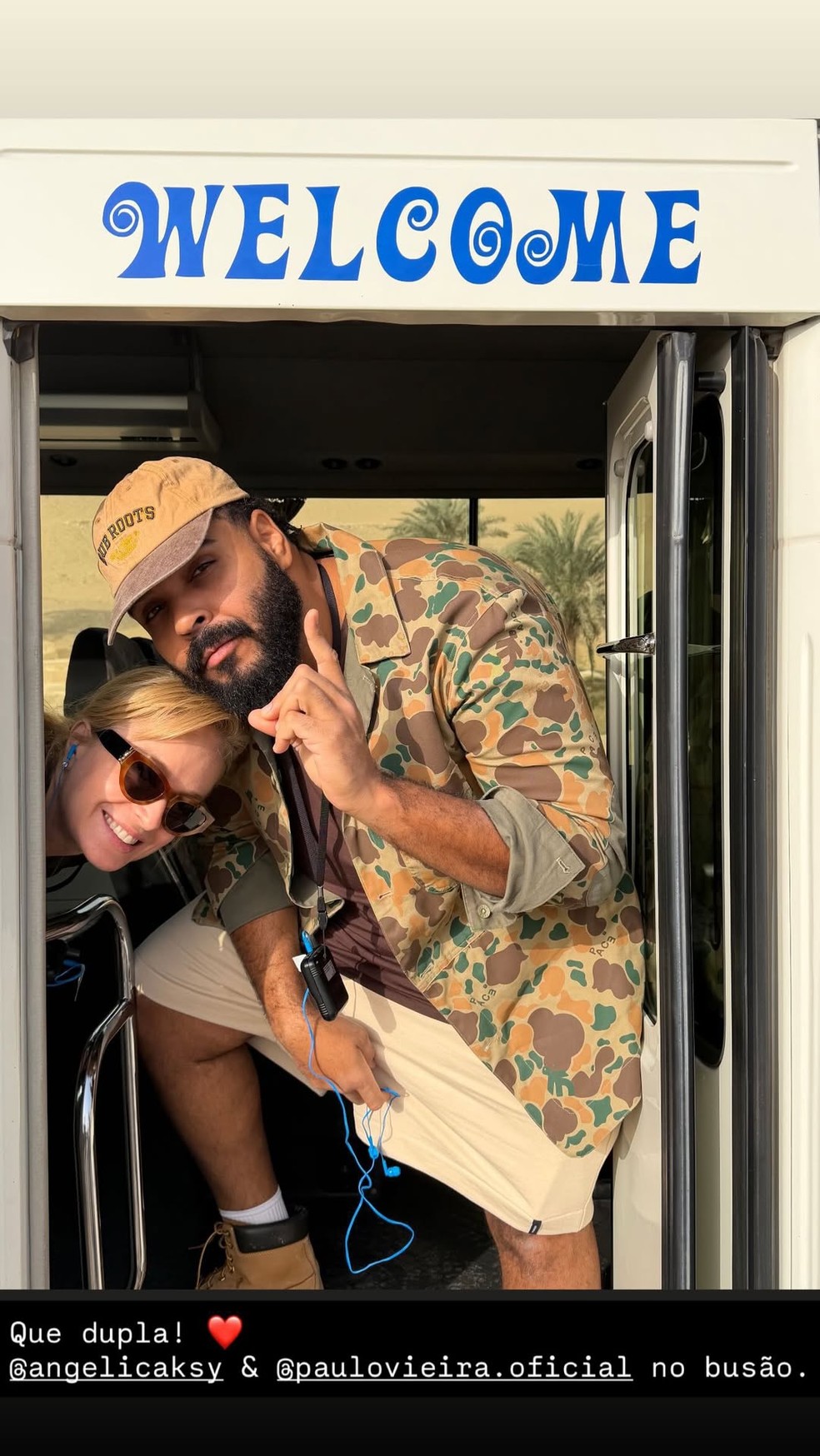 Angélica e Luciano Hulk viajam com a família e amigos — Foto: Reprodução/Instagram