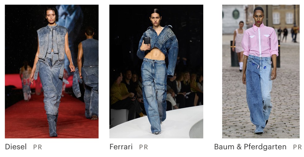 Heidi Klum já está usando essa tendência de jeans que promete reinar em ...