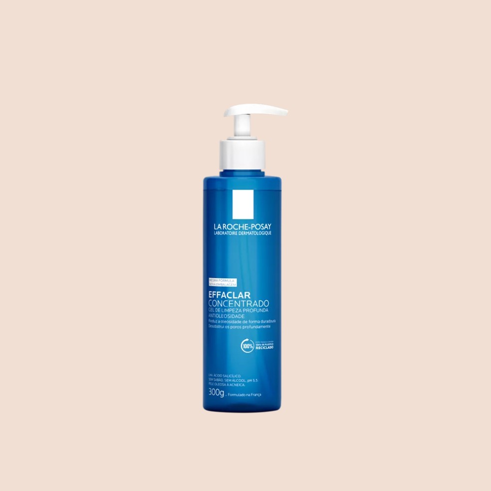 Gel de Limpeza Facial Profunda Effaclar Concentrado, da La Roche-Posay - R$ 93,90 — Foto: Divulgação