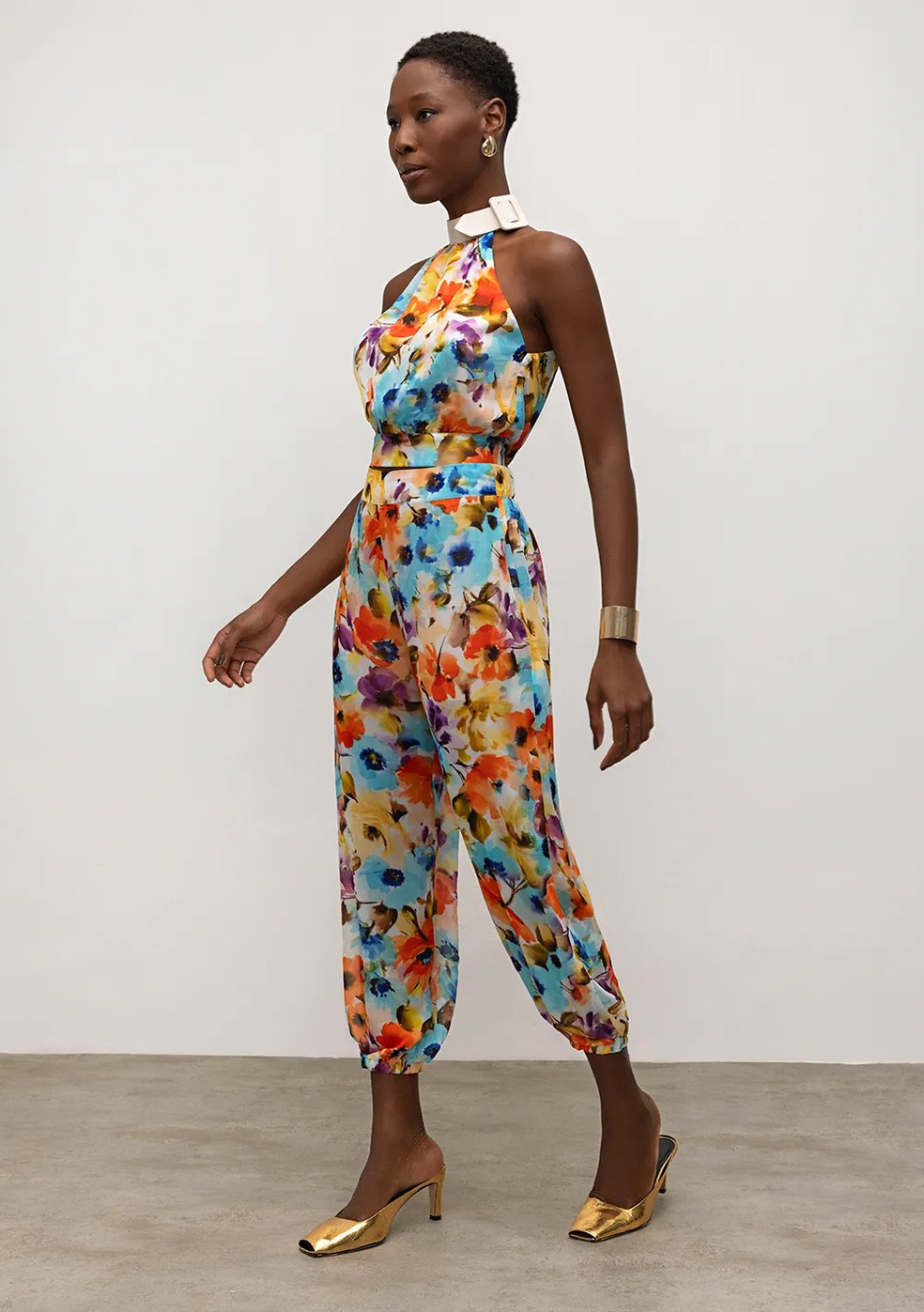 Calça modelo Alladin da Iódice — Foto: Divulgação