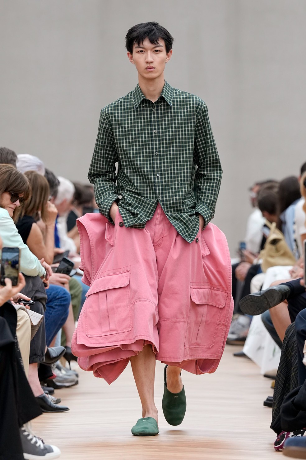Dior - desfile na semana de moda masculina primavera-verão 2026 — Foto: Spotlight Launchmetrics