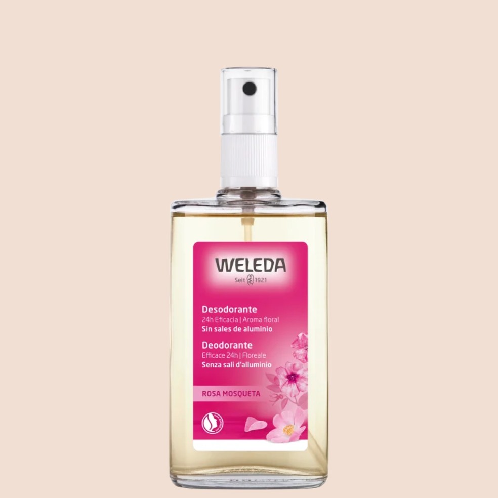 Desodorante Rosa Mosqueta, Weleda (R$ 92,90) — Foto: Divulgação