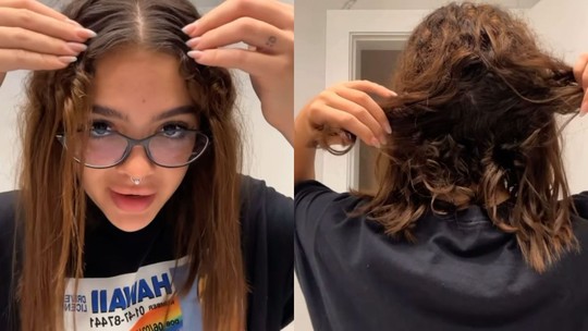 Mel Maia atualiza sobre transição capilar: "Olha esses cachinhos"