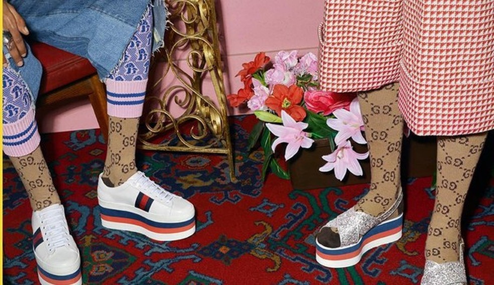 Campanha da Gucci em 2017 (Foto: Reprodução) — Foto: Glamour