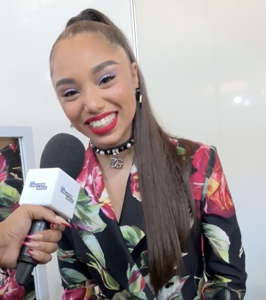 Duda Pimenta encanta em evento de influenciadores em São Paulo