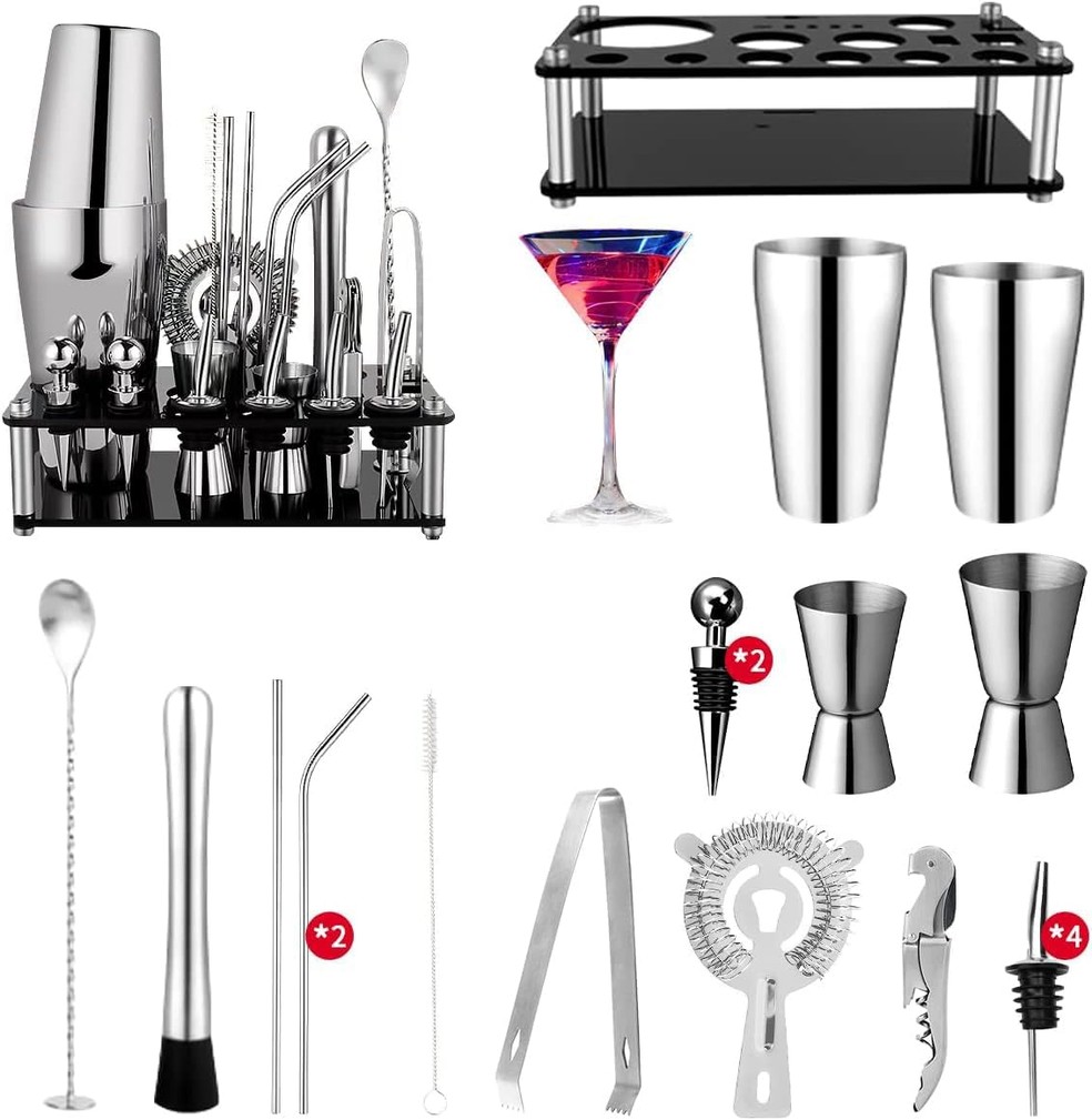 Kit para drinks — Foto: Divulgação