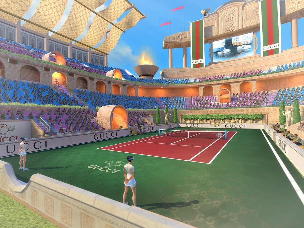 Gucci x Tennis Clash (Foto: Divulgação) — Foto: Glamour