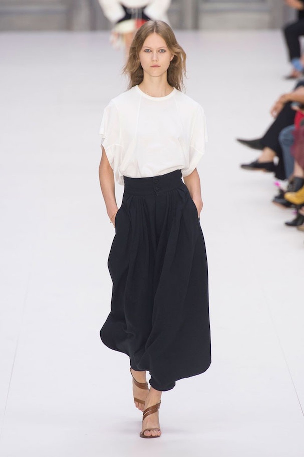 Chloé Primavera/Verão 2017 (Foto: Imaxtree) — Foto: Glamour