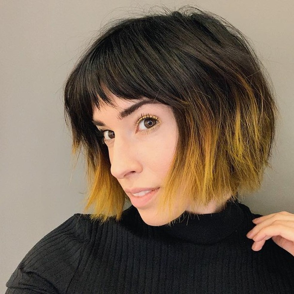Cabelo amarelo mostarda (Foto: Reprodução Instagram ) — Foto: Glamour