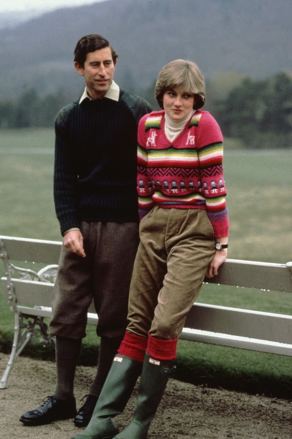 Princípe Charles e Lady Diana Spencer (Getty Images) — Foto: Glamour