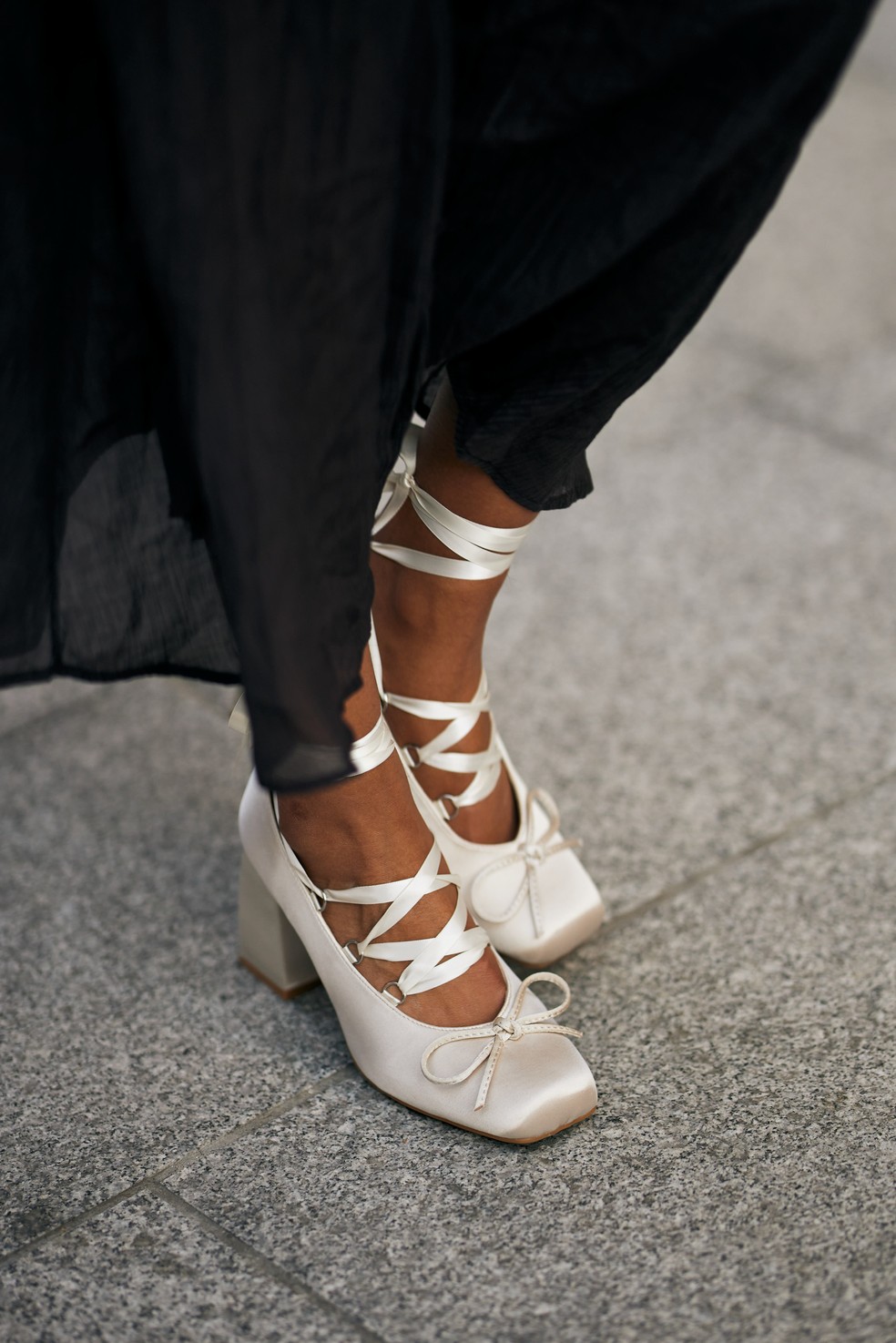 7 sapatos inusitados direto do street style — Foto: Launchmetrics Spotlight
