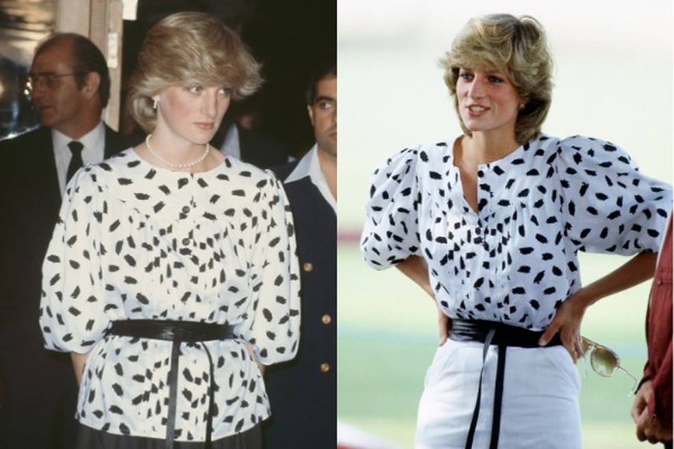Princesa Diana era mestre em reutilizar as suas roupas (Foto: Getty Images) — Foto: Glamour