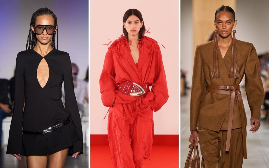 Cintos são protagonistas nas passarelas da NYFW