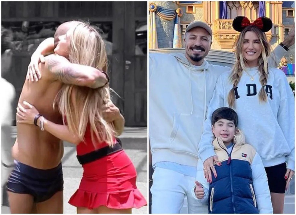 Aline Gotschalg e Fernando Medeiros — Foto: Reprodução/Instagram