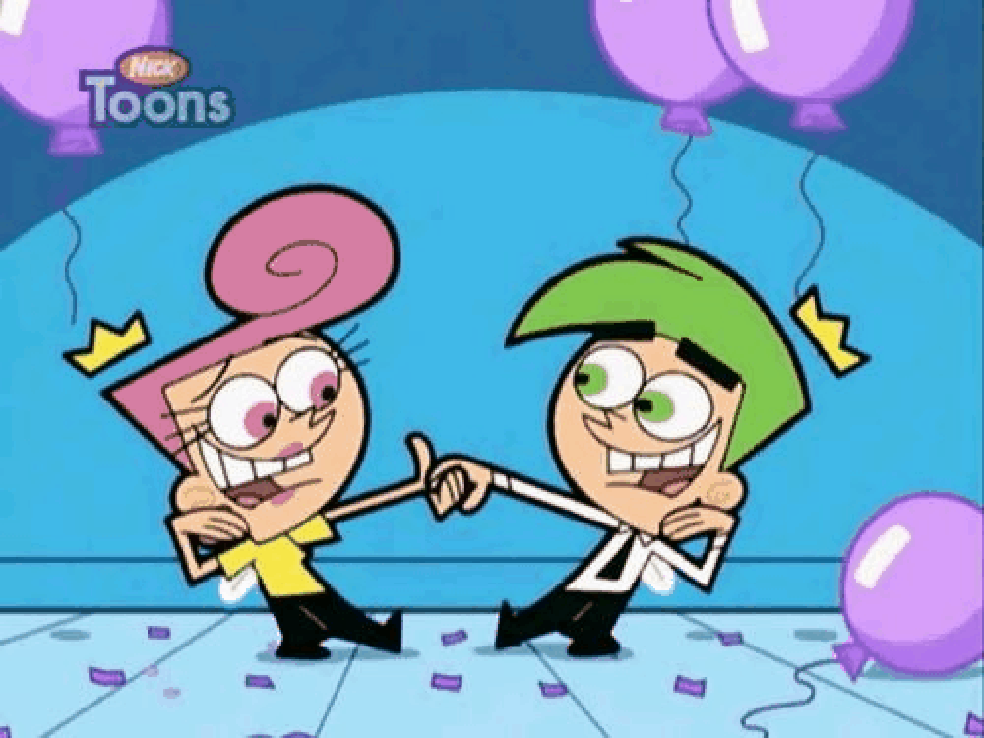 Maisa e namorado se vestem com Cosmo e Wanda, de Os Padrinhos Mágicos