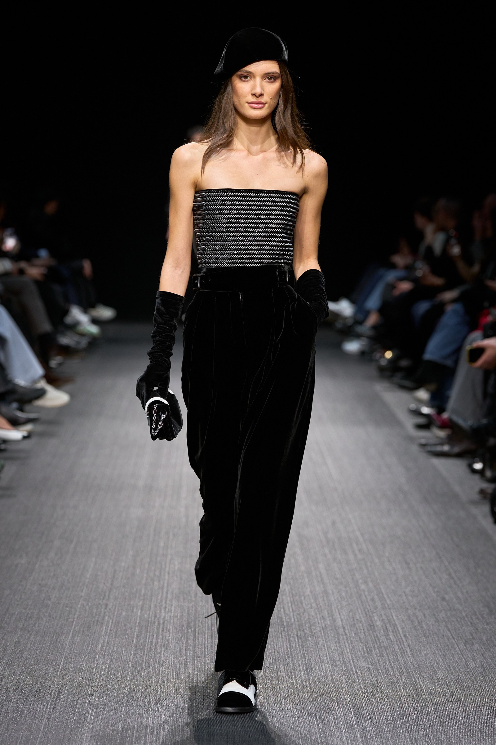 MFW: desfile Emporio Armani outono-inverno 2026 — Foto: Spotlight Launchmetrics