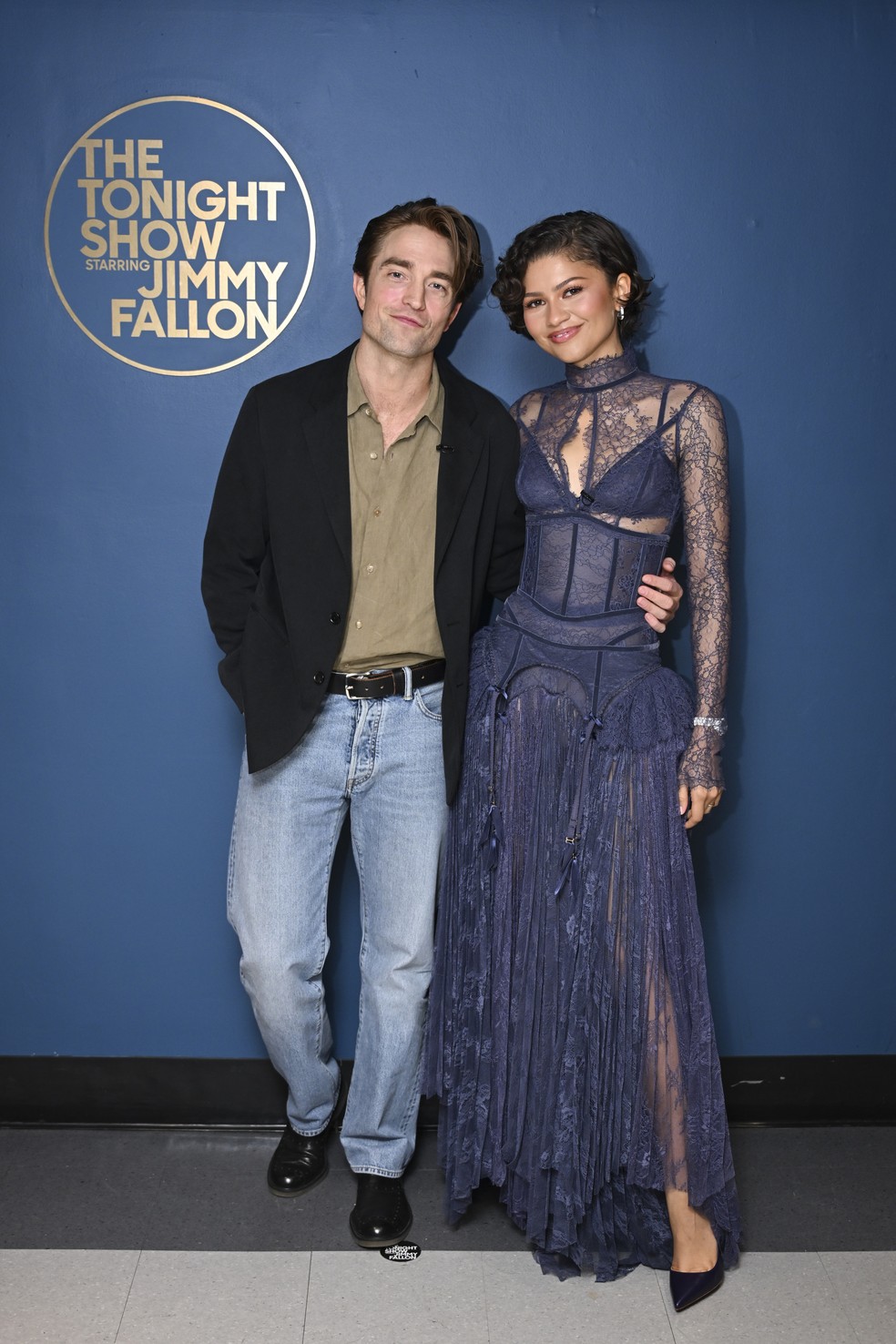 Robert Pattinson e Zendaya — Foto: Getty Images