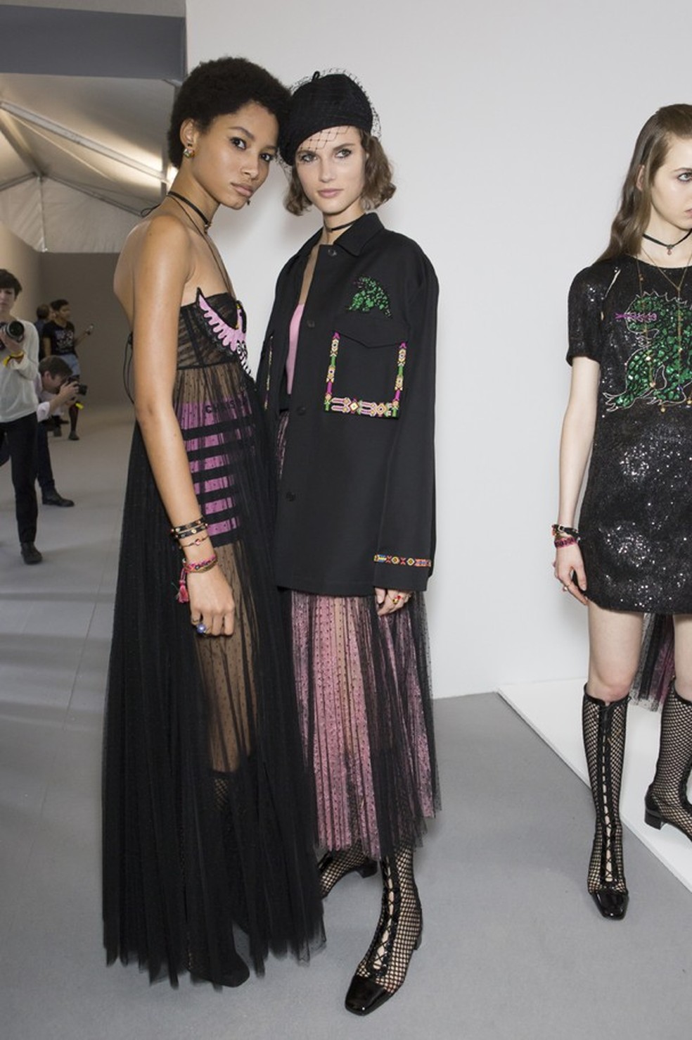 Backstage da Dior (Foto: ImaxTree) — Foto: Glamour