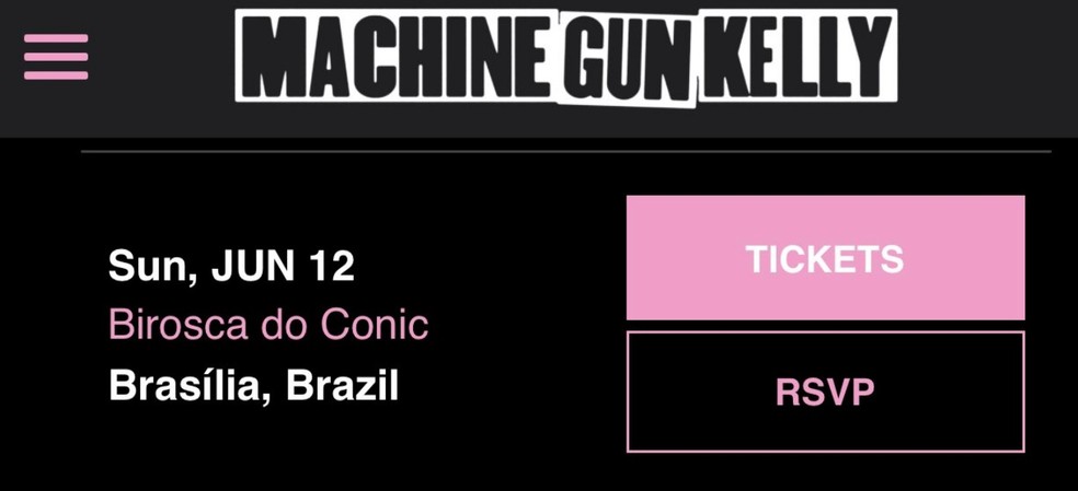 Machine Gun Kelly  — Foto: Reprodução