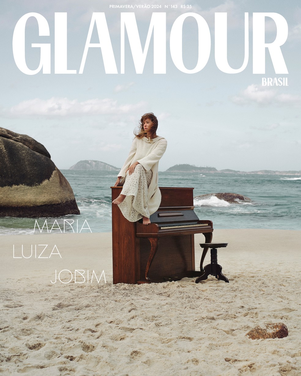 Maria Luiza Jobim é capa da Glamour de setembro — Foto: Edgar Azevedo