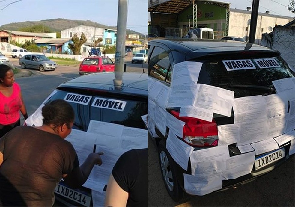 Vagas móvel: carro leva oportunidades de trabalho em comunidades carentes de Porto Alegre (Foto: Reprodução/Instagram) — Foto: Glamour